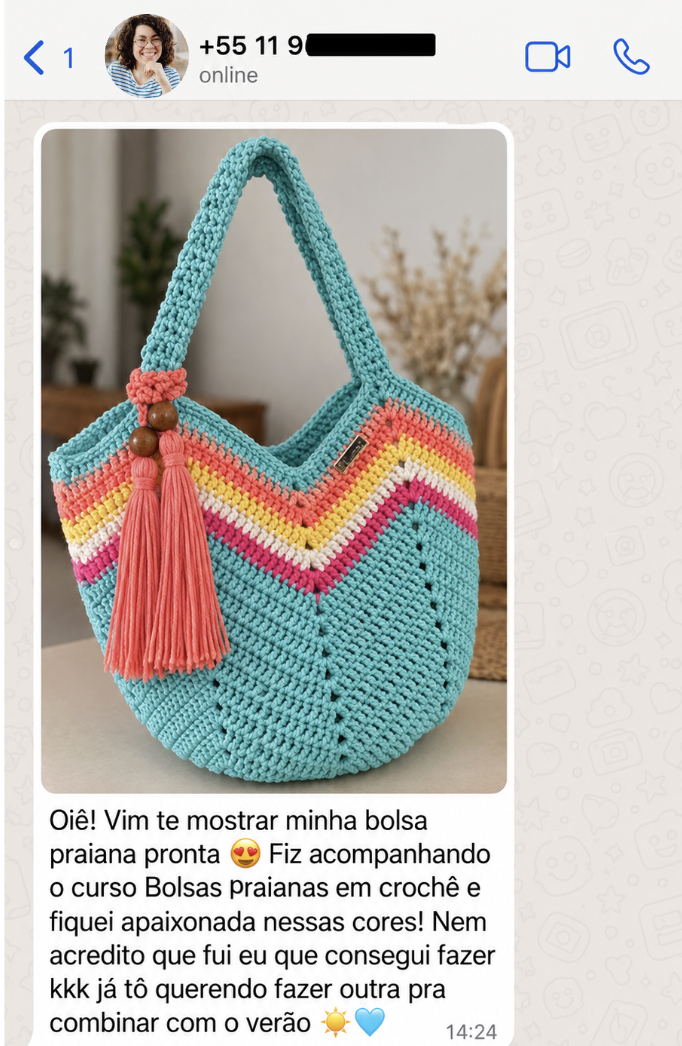 Depoimento e resultado de aluna 2